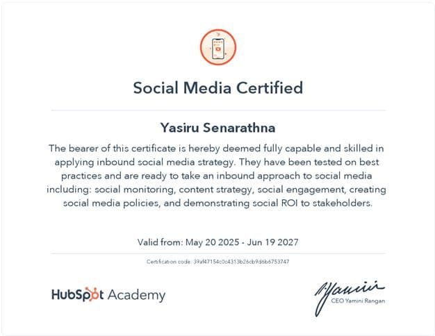 Social Media Marketing