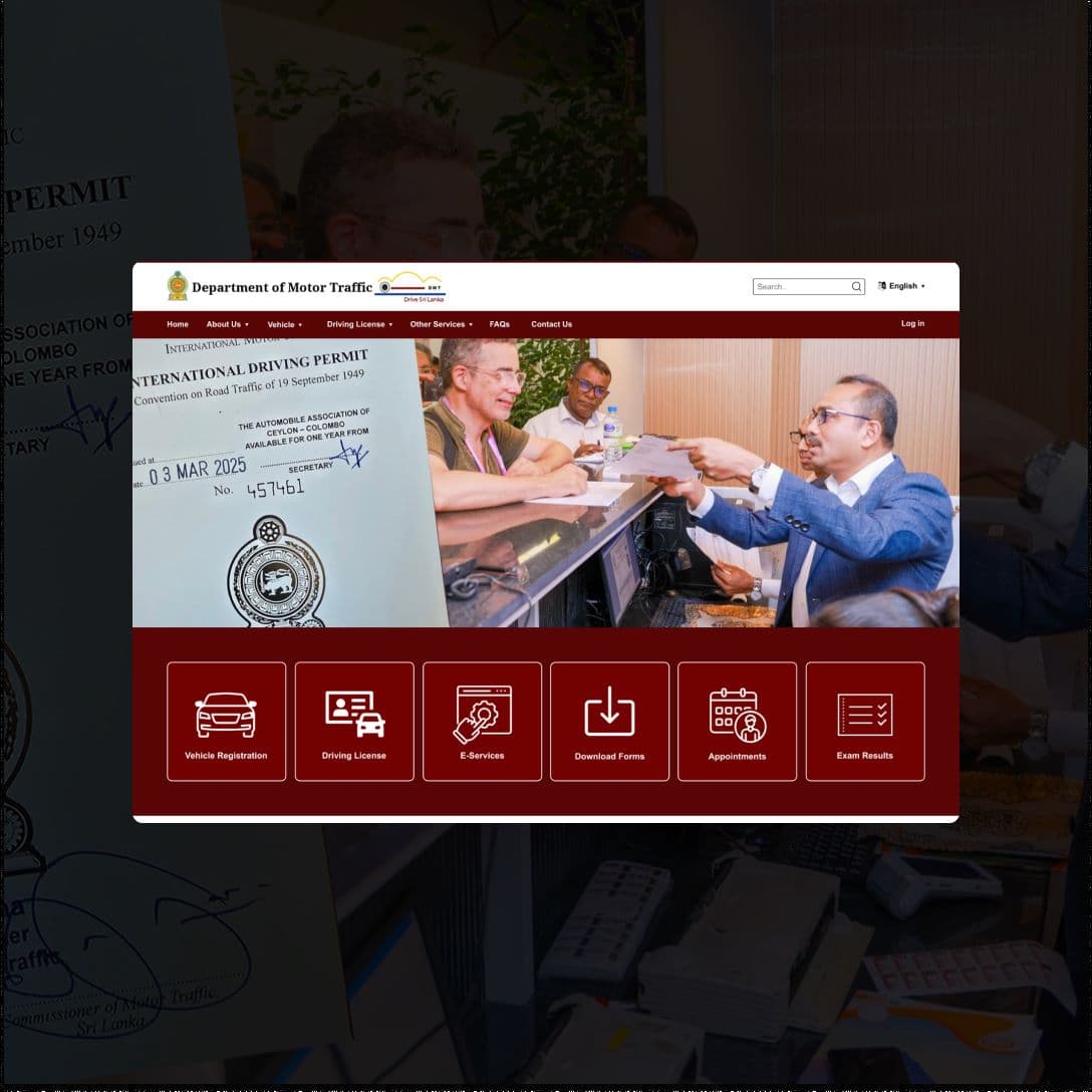 DMT sri lanka website UX case study