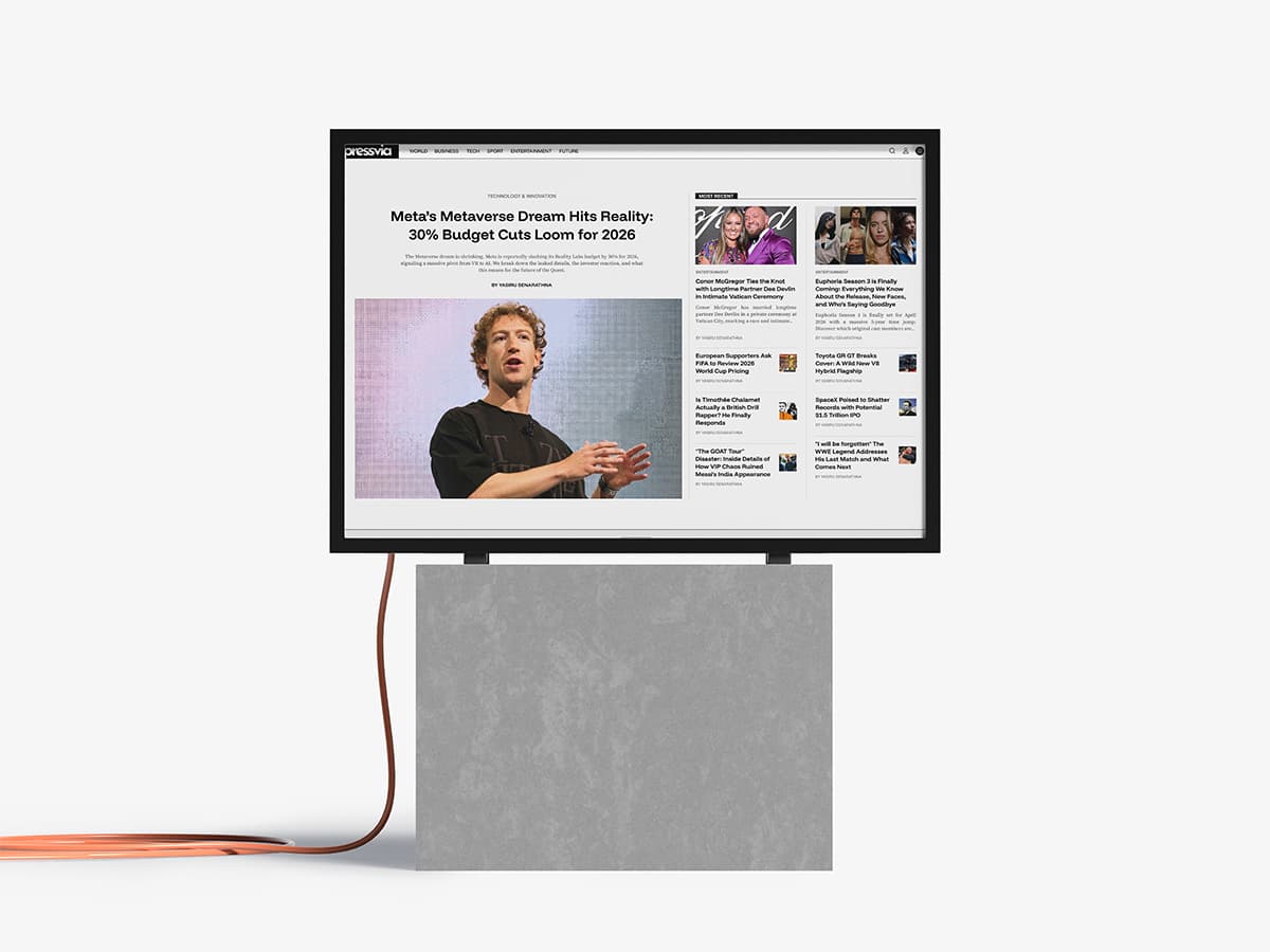 Pressvia digital publishing platform UI design