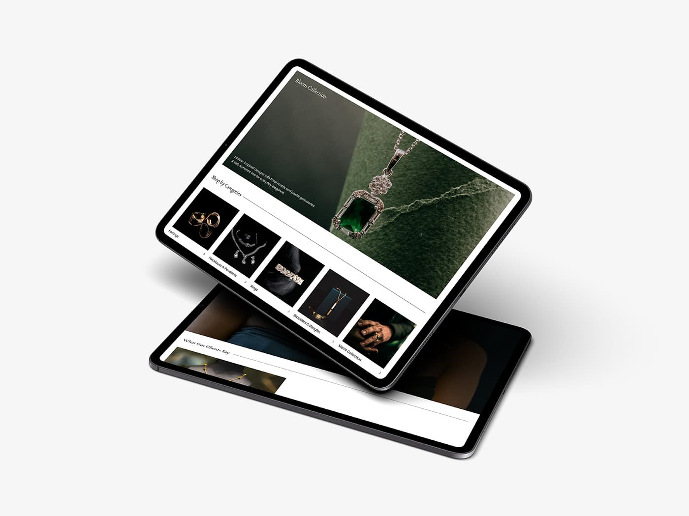 jewelary website design